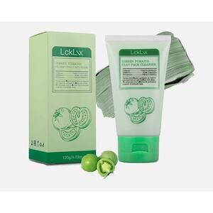 Green Tomato Clay Mask for Face, Blackhead Remover mask, Deep Cleansing